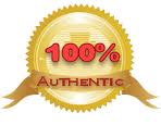 100 percent authentic