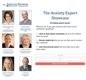 Anxiety Expert Showcase