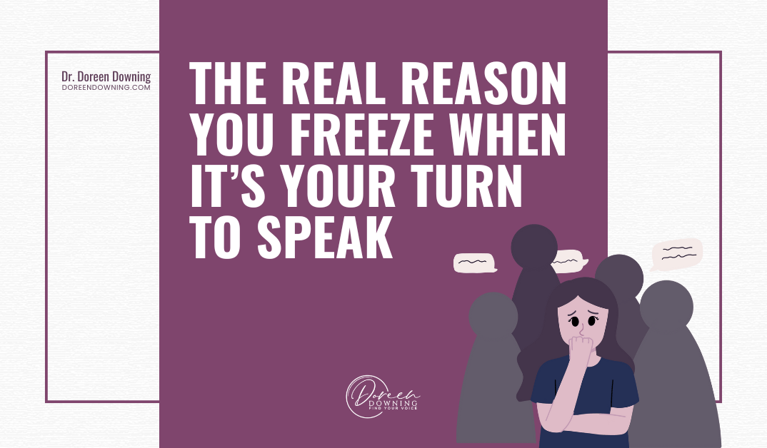 The Real Reason You Freeze When It’s Your Turn to Speak