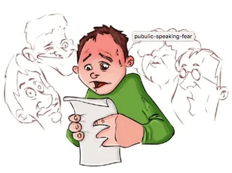 Ums and Ahs: How the Fear of Public Speaking Shows Up